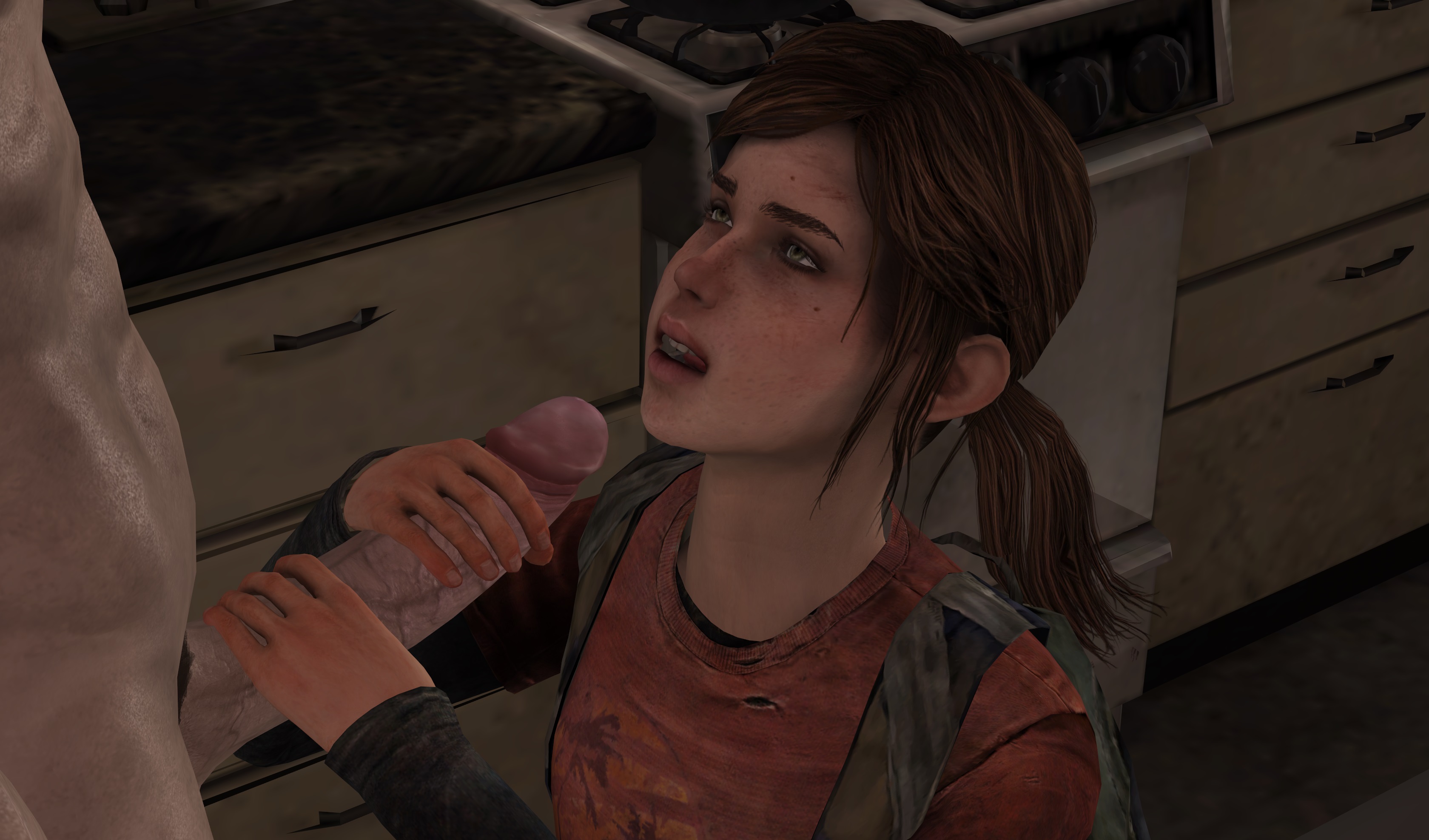 The Last Of Us Ellie Hentai Porn Office Girls Wallpaper