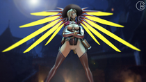 Blender Mercy Overwatch its-gergless // 1920x1080 // 676.2KB // jpg