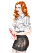 Armando_Huerta Avengers Black_Widow_(Natasha_Romanova) Marvel_Comics Scarlett_Johansson // 1476x1944 // 1.2MB // jpg