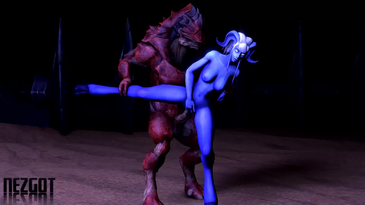 3D Animated Draenei Mass_Effect Nezgot Source_Filmmaker World_of_Warcraft Wrex Yrel // 1280x720 // 129.1KB // webm