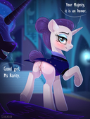 My_Little_Pony_Friendship_Is_Magic Princess_Luna Rarity Scheadar // 900x1200 // 1022.0KB // png