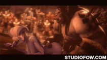 Animated Draenei Studiofow World_of_Warcraft Yrel // 450x253 // 4.0MB // gif