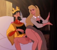 Disney_(series) Inusen_(artist) King_Stefan_(character) Princess_Aurora_(character) Sleeping_Beauty_(film) // 1000x878 // 614.8KB // png