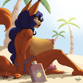 Carmelita_Fox Kevinsano Sly_Cooper // 900x900 // 511.7KB // png