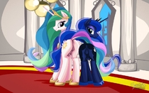 My_Little_Pony_Friendship_Is_Magic Mystic_alpha Princess_Celestia Princess_Luna // 1280x800 // 186.9KB // png
