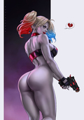 Batman_(Series) DC_Comics Harley_Quinn dandonfuga // 3508x4961 // 653.3KB // jpg