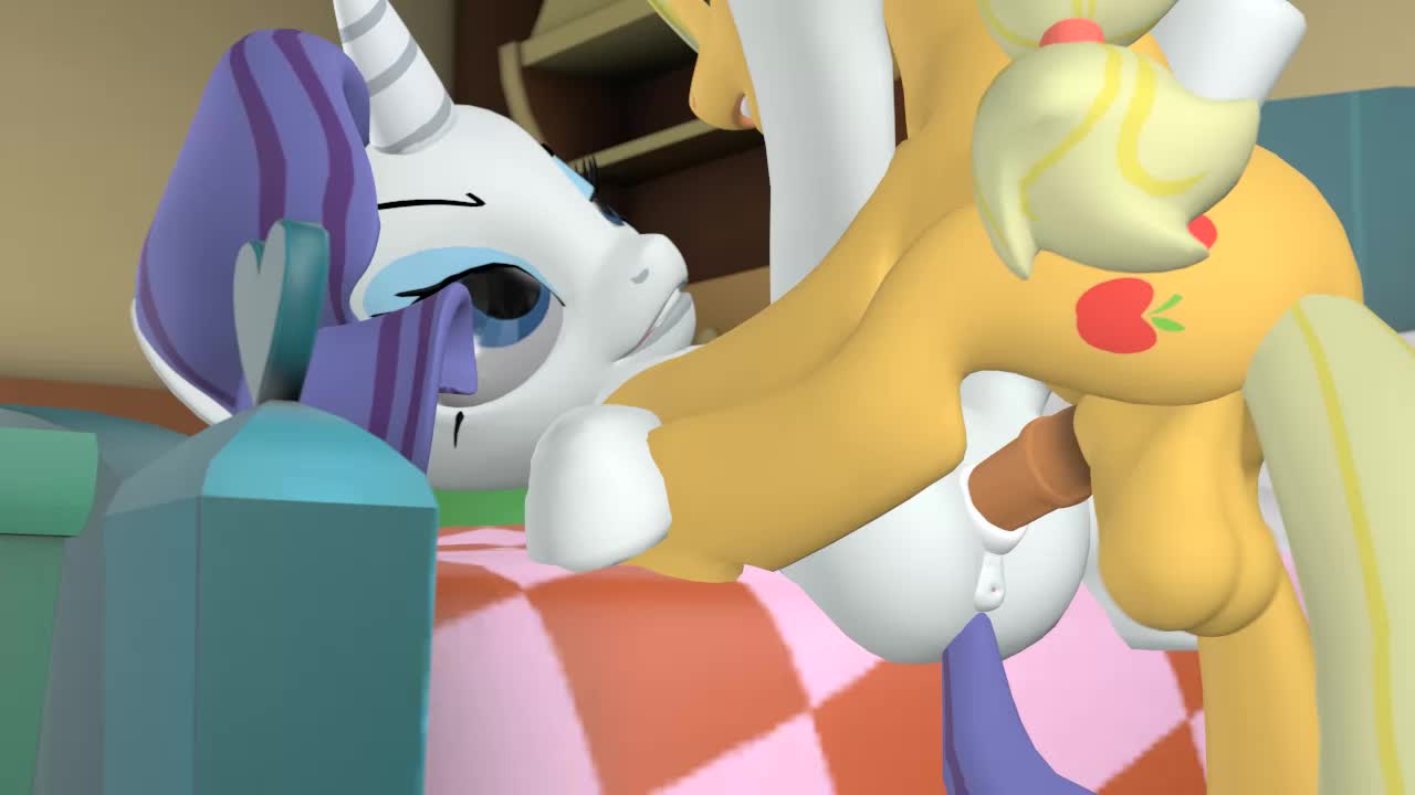 3D Animated Applejack Rarity Source_Filmmaker mr-tektites // 1280x720 // 905.1KB // webm