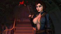 3D Bioshock Bioshock_Infinite Elizabeth Fallout Source_Filmmaker // 2666x1500 // 4.1MB // png