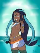 Nessa_(Pokemon) Pokemon Pokemon_Sword_and_Shield // 900x1200 // 529.3KB // jpg