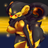 Luxray_(Pokémon) Pokemon datfoxass // 1000x1000 // 669.6KB // png