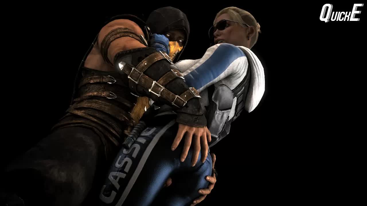 3D Animated Cassie_Cage Mortal_Kombat Mortal_Kombat_X Quick_E Scorpion Source_Filmmaker // 1280x720 // 1.1MB // webm