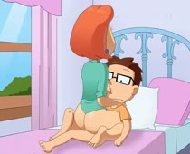 American_Dad Animated Crossover Family_Guy Lois_Griffin Sijix Steve_Smith slappyfrog // 1030x764 // 846.2KB // webm