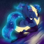 My_Little_Pony_Friendship_Is_Magic Princess_Luna Suirano // 1680x1680 // 2.3MB // png