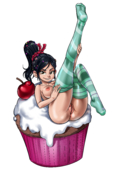 Vanellope_Von_Schweetz Wreck-It_Ralph sketchlanza // 4133x5846 // 10.4MB // png