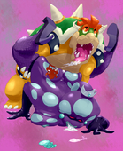 Bowser C-Smut-Run Princess_Shroob Super_Mario_Bros // 816x1000 // 1.0MB // png