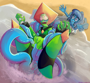 Chocolatecocoa Lapis_Lazuli Peridot Steven_Universe // 1080x1000 // 1.2MB // png