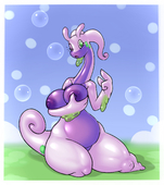 Goodra_(Pokemon) Pokemon retroparasite // 1200x1350 // 244.1KB // jpg