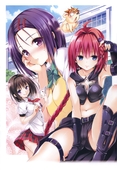 Mea_Kurosaki Sairenji_Haruna To_LOVE-Ru_Darkness To_Love-Ru kyouko_kirisaki // 2416x3500 // 1.2MB // jpg