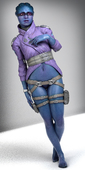 3D Asari Asarimaniac Mass_Effect Mass_Effect_Andromeda Peebee Pelessaria_B'Sayle // 750x1500 // 368.0KB // jpg