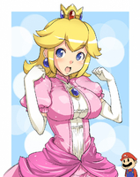 Princess_Peach Super_Mario_Bros // 1003x1259 // 275.3KB // jpg