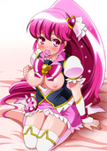 Cure_Lovely Happiness_Charge_Precure! // 855x1200 // 694.9KB // jpg
