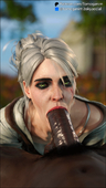 3D Blender Ciri The_Witcher_3:_Wild_Hunt Tomoganim // 1080x1920 // 2.6MB // png