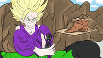 Animated Cell Dragon_Ball_Z Gohan // 1280x720 // 2.2MB // gif