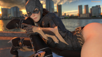 Barbara_Gordon Batgirl Batman Catwoman PremLandio Selina_Kyle // 1920x1080 // 4.1MB // png