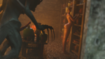 3D Belethors_Smut Ciri Katakan The_Witcher_3:_Wild_Hunt Vampire // 3840x2160 // 8.0MB // png