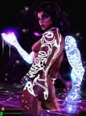 3D Amara_the_Siren Borderlands_(series) Borderlands_3 SKstalker // 2300x3100 // 670.1KB // jpg