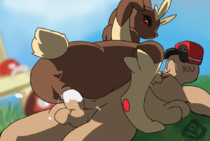 Animated Lopunny_(Pokémon) Pokemon bilebubble // 965x648 // 702.3KB // gif