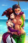 Juri_Han Laura_Matsuda Saneperson Street_Fighter Street_Fighter_V // 589x900 // 300.4KB // jpg