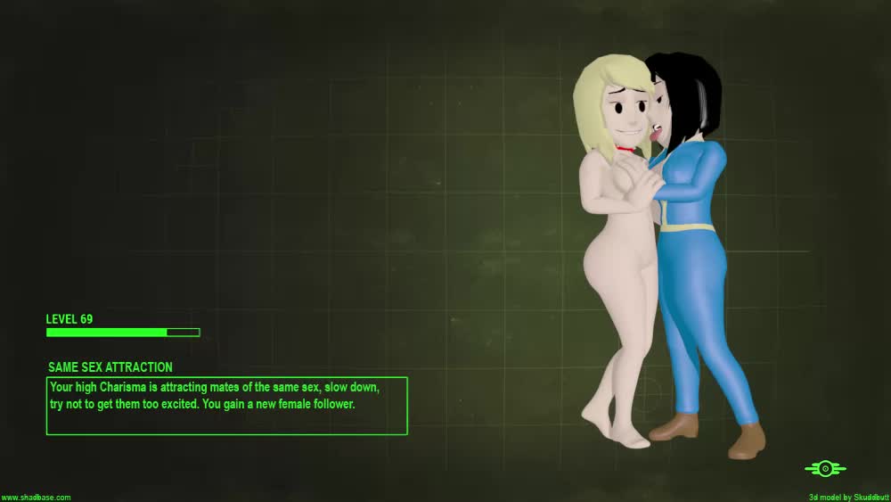 3D Animated Fallout Fallout_4 Vault_Girl // 1000x563 // 245.4KB // webm