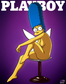 Bart_Simpson DarkMatter Marge_Simpson The_Simpsons // 3000x3800 // 1.1MB // jpg