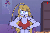 Animated Cave_Story Curly_Brace Zedrin // 540x360 // 2.3MB // gif