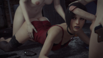 3D Ada_Wong Blender Resident_Evil_2_Remake bluelightsfm // 1920x1080 // 1.5MB // png