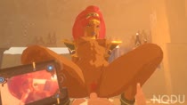 3D Animated Blender Sound The_Legend_of_Zelda The_Legend_of_Zelda_Breath_of_the_Wild Urbosa gerudo nodusfm // 1920x1080 // 9.1MB // mp4