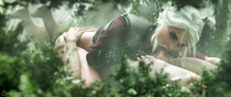 3D Blender Ceeeeekc Ciri The_Witcher_3:_Wild_Hunt // 4800x2010 // 10.8MB // png