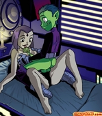 Beast_Boy Comic DC_Comics Raven Teen_Titans comics-toons // 699x800 // 375.3KB // jpg