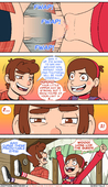 Dipper_Pines Gravity_Falls Incognitymous Mabel_Pines // 1850x3200 // 808.4KB // jpg