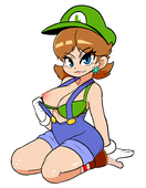 Princess_Daisy Super_Mario_Bros sketchpaddy // 1280x1653 // 434.6KB // png