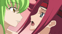 Animated C.C. Code_Geass Kallen_Kozuki Kallen_Stadtfeld nanashi_no_chinpokko_(nijie755696) // 720x406 // 4.8MB // gif