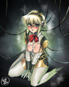 Aigis Persona Persona_3 bluethebone // 1792x2240 // 8.8MB // png