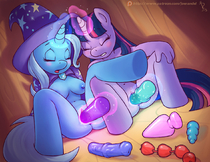 My_Little_Pony_Friendship_Is_Magic Trixie_Lulamoon Twilight_Sparkle // 1155x893 // 655.0KB // jpg