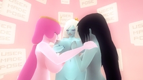 3D Adventure_Time Ice_Queen Marceline_the_Vampire_Queen Mike_Inel Princess_Bubblegum // 1920x1080 // 179.7KB // jpg