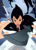 Ashi Daughters_of_Aku OptionalTypo Samurai_Jack // 880x1200 // 950.5KB // png