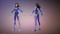 D.Va Overwatch ellowas // 1280x720 // 112.6KB // jpg