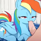 Animated My_Little_Pony_Friendship_Is_Magic Rainbow_Dash hochudeneg // 600x600 // 3.3MB // webm