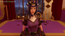 3D Animated Blender Caitlyn League_of_Legends ShidoSan Sound // 1280x720, 78.7s // 34.2MB // webm
