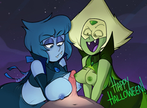 Lapis_Lazuli Peridot Steven_Universe blushmallet // 2037x1500 // 1.4MB // png